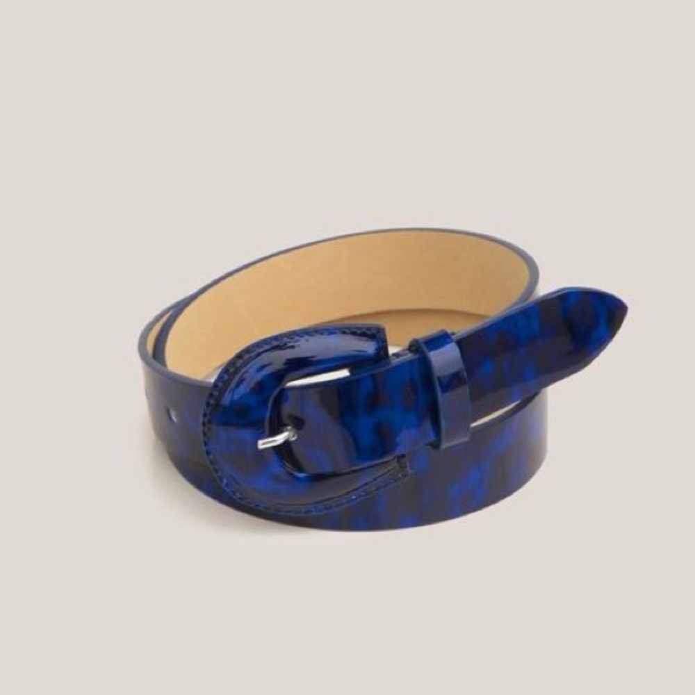 Maryam Nassir Zadeh Bruno blue tortoise belt xs/s